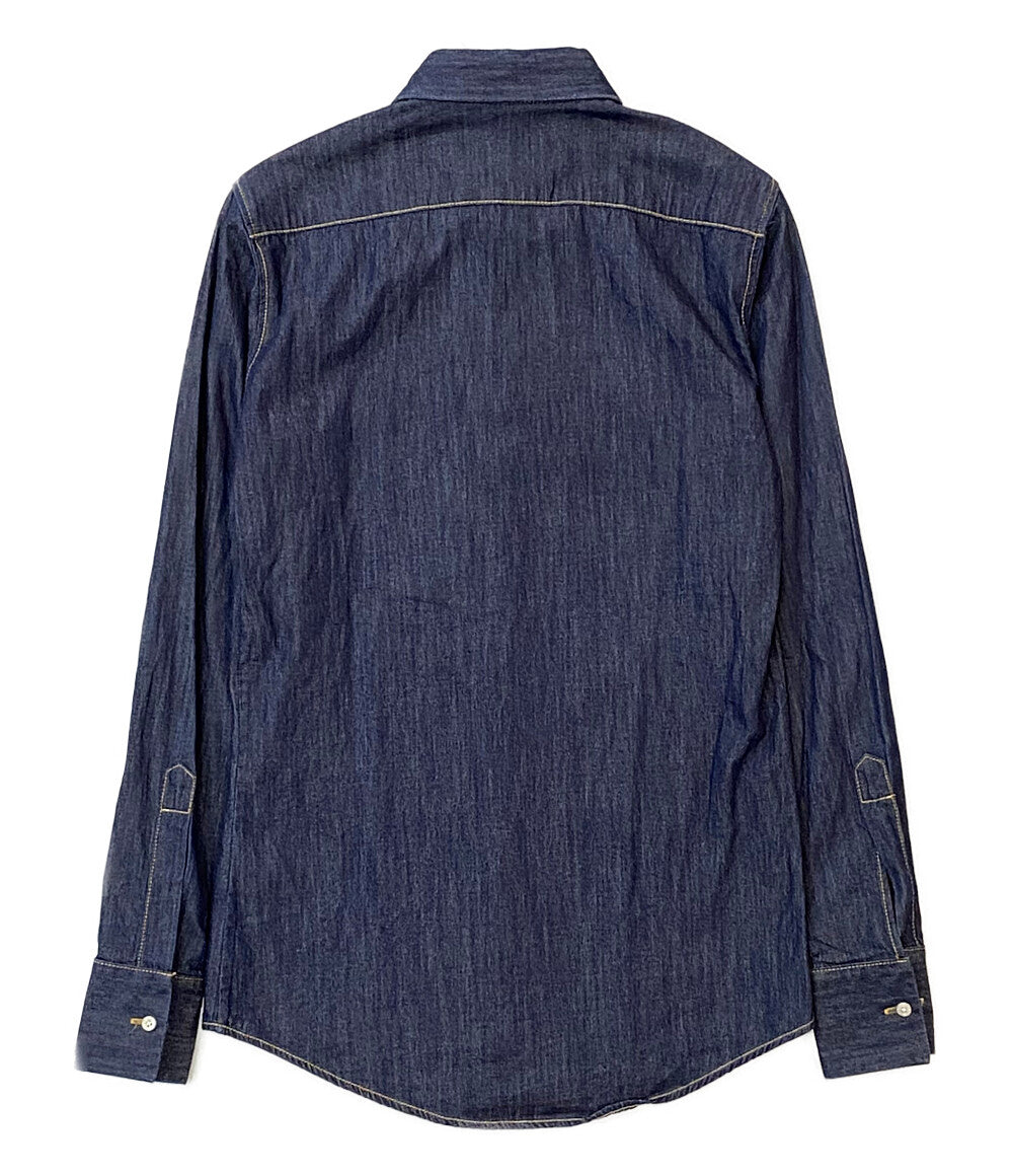 DSQUARED2 比翼デニムシャツ 長袖 S74DM0387 メンズ SIZE 44 ディー