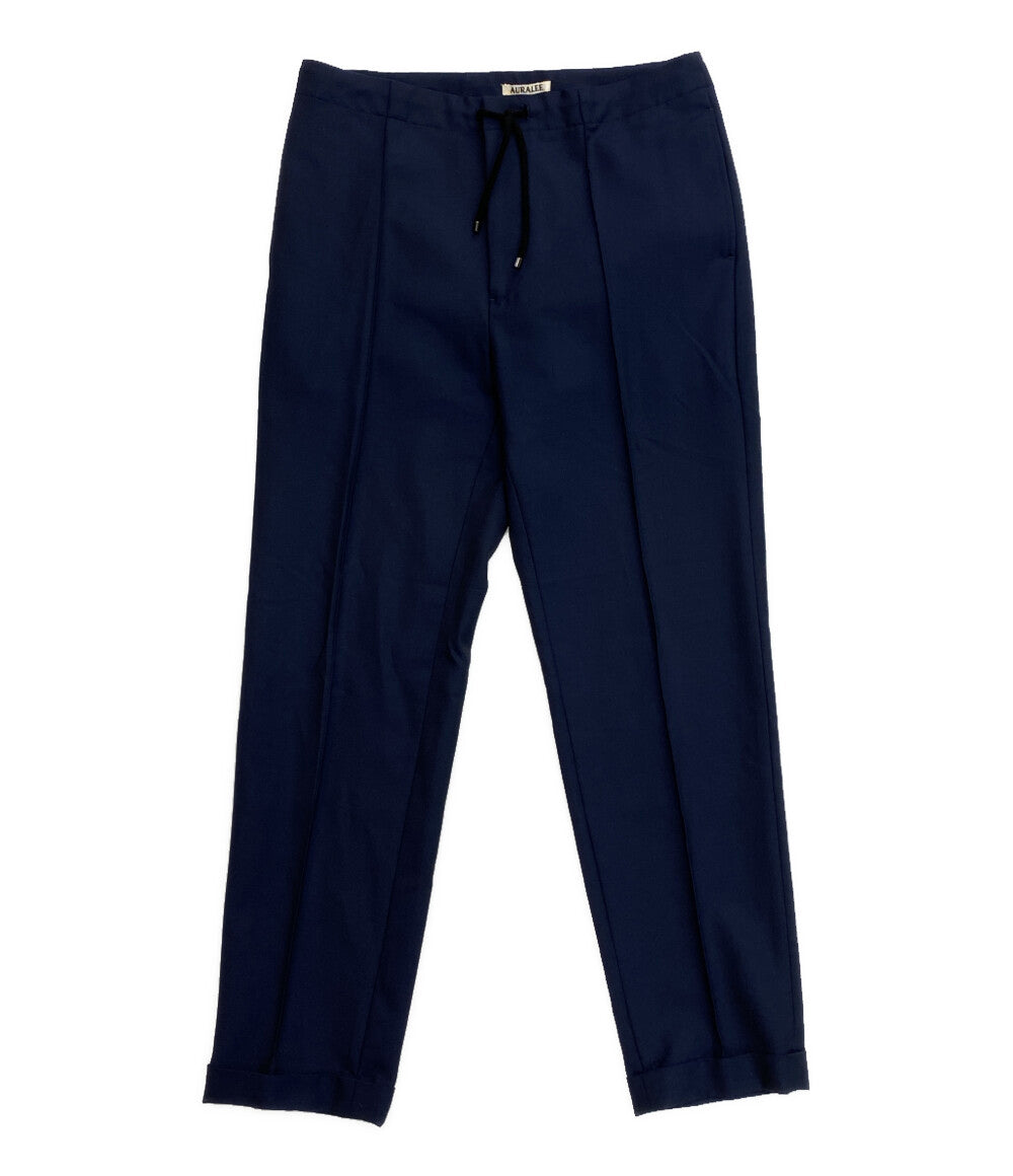 AURALEE スラックスパンツ A6SP02WM ネイビー メンズ SIZE 3