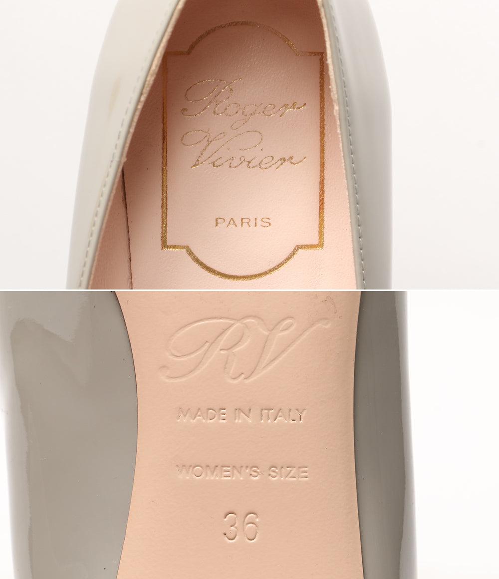 ロジェヴィヴィエ パンプス パテント レディース SIZE 36 Roger Vivier