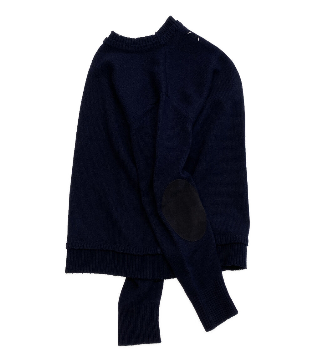 Maison Margiela エルボーパッチニット 5G Elbow Patch Crew Neck Knit