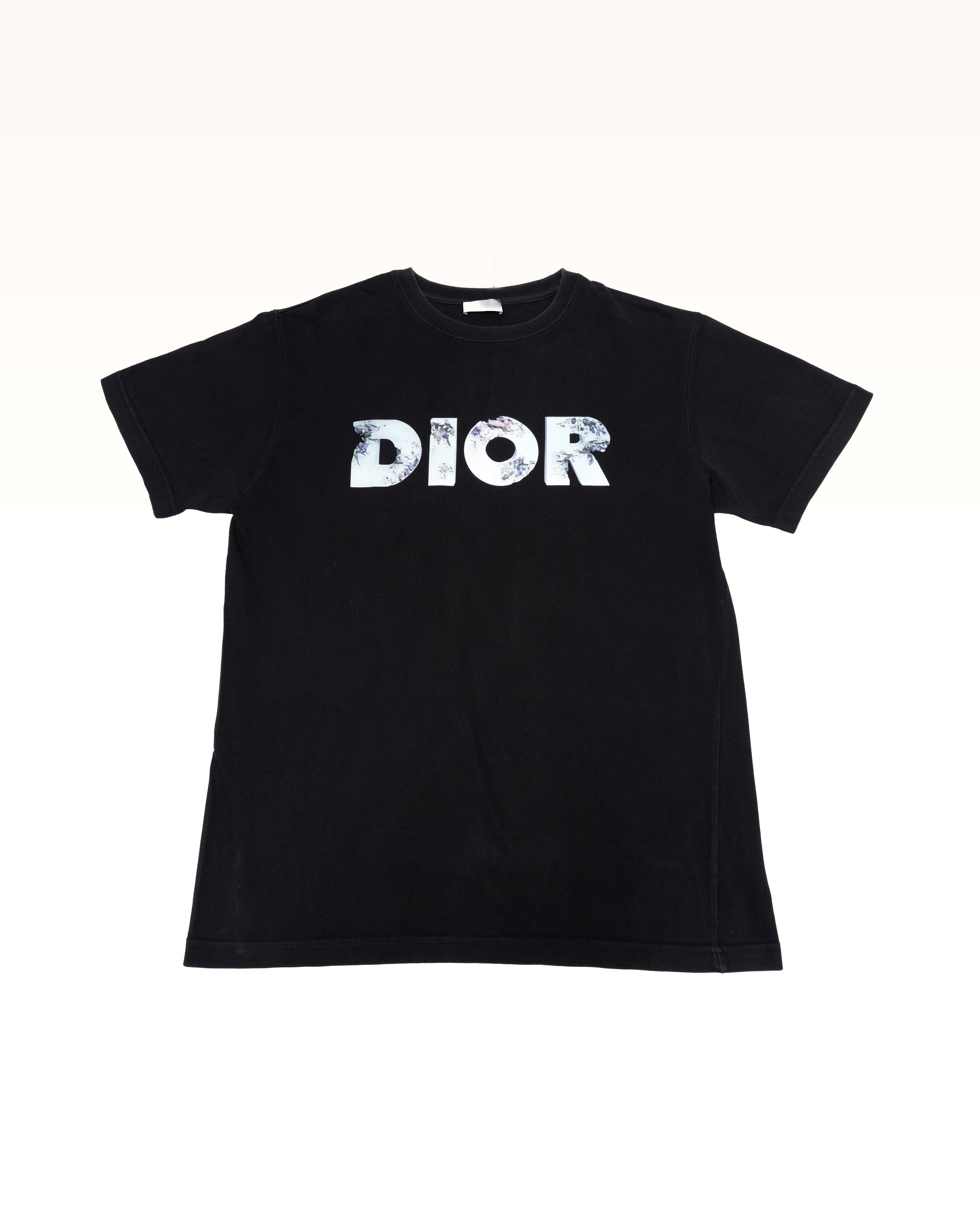 CHRISTIAN DIOR HOMME x DANIEL ARSHAM BLACK T-SHIRT – RELUXE