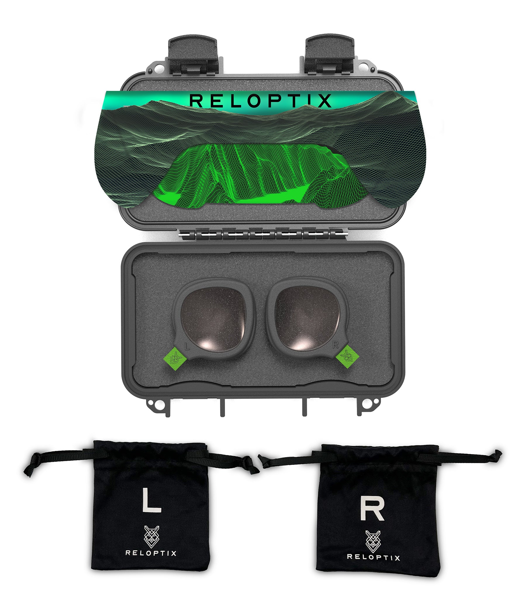 VR Prescription Lens Kit for Meta Quest 3S - XBox Edition | Reloptix