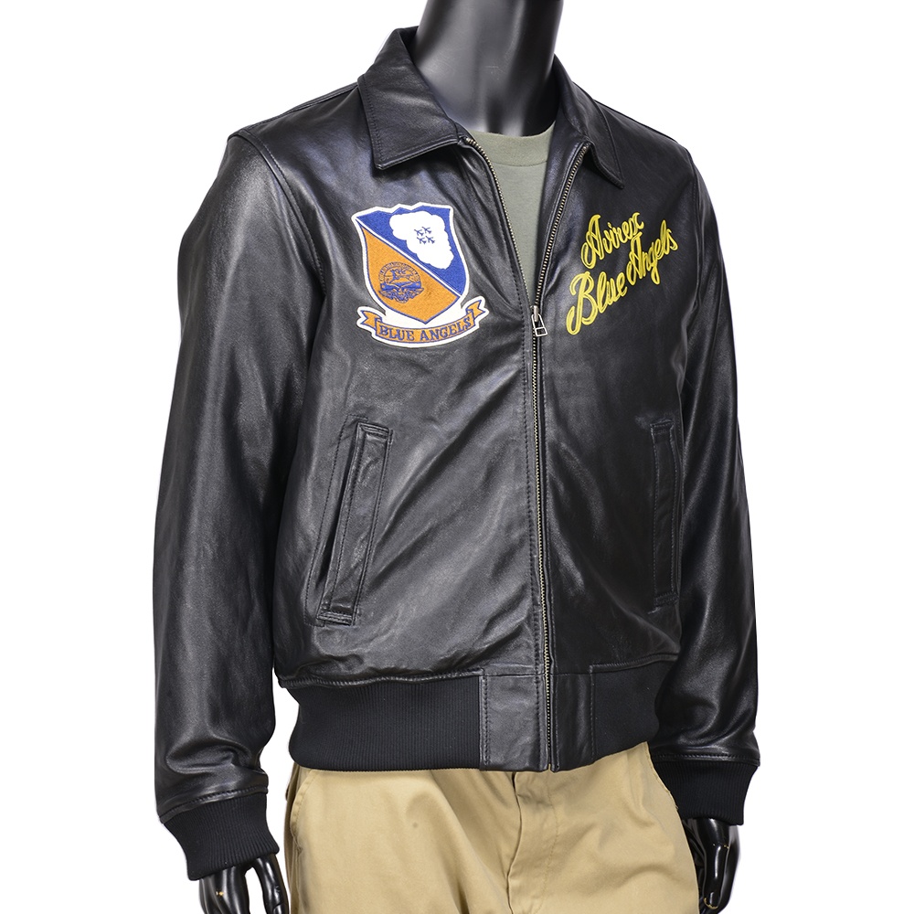 AVIREX レザージャケット ブルーエンジェルス チーム 6161059