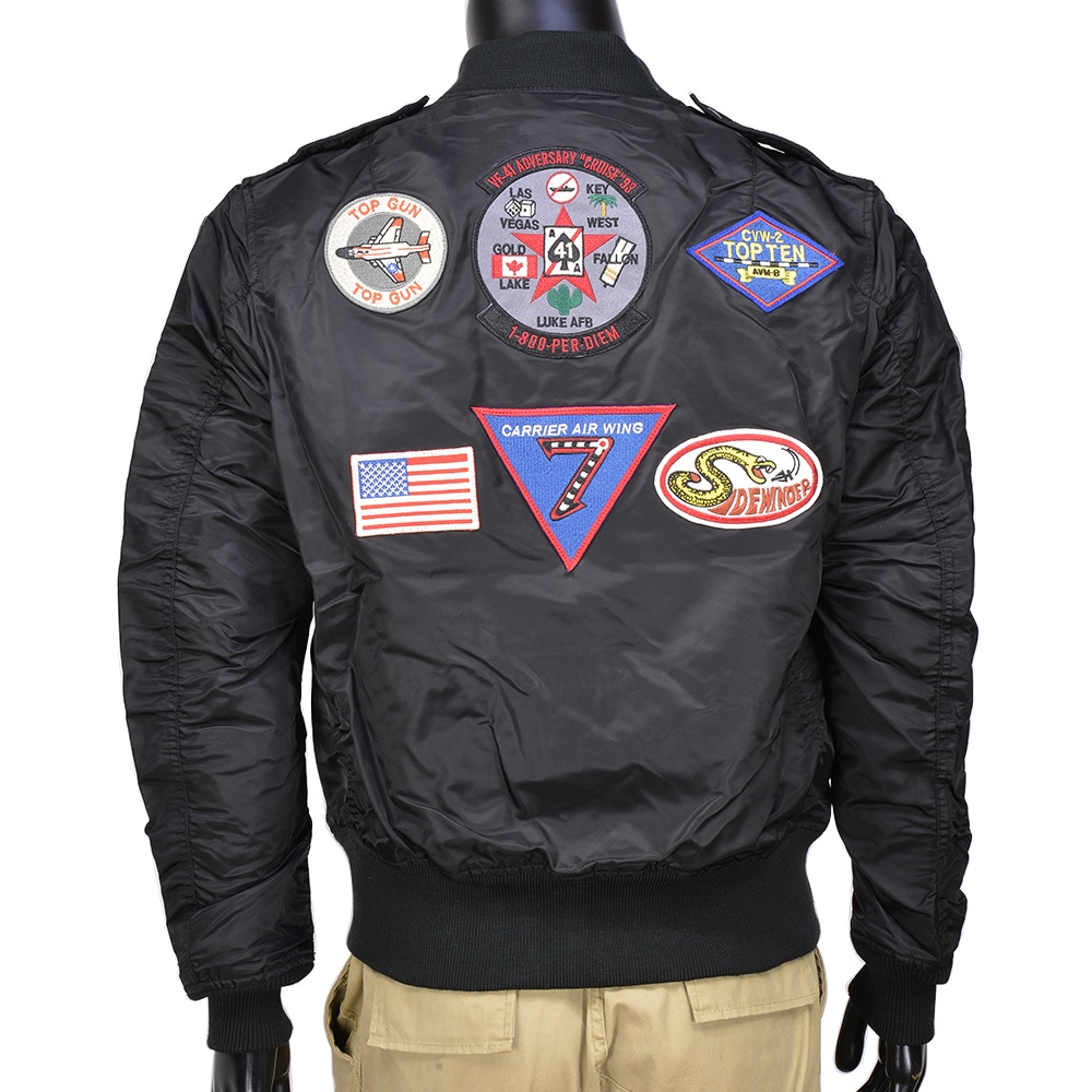 AVIREX L-2B フライトジャケット ブラックエース 6162124 | ミリタリー