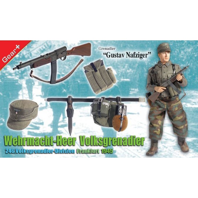 ドラゴンモデルズ ドイツ国防軍 国民擲弾兵 1 6フィギュア