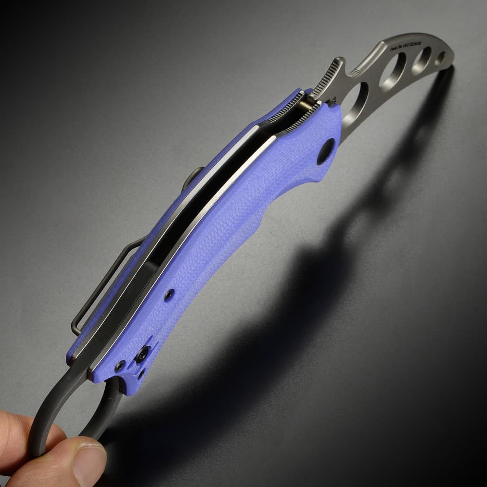 FOX KNIVES トレーニングナイフ Black bird カランビット型 FX-591 TK