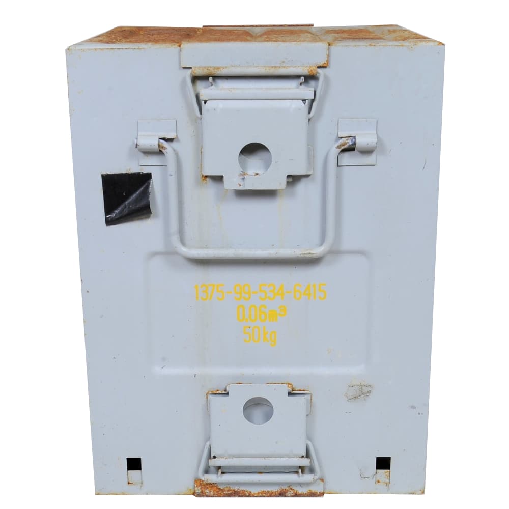 アメリカ軍放出品 ミリタリーコンテナ 大型 スチール製 トランスポート