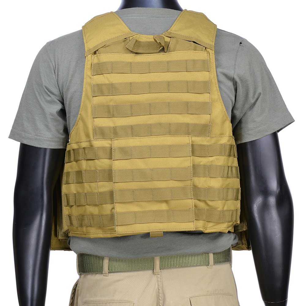 アウトレット】 プレートキャリア MOLLE対応 タン | ミリタリー