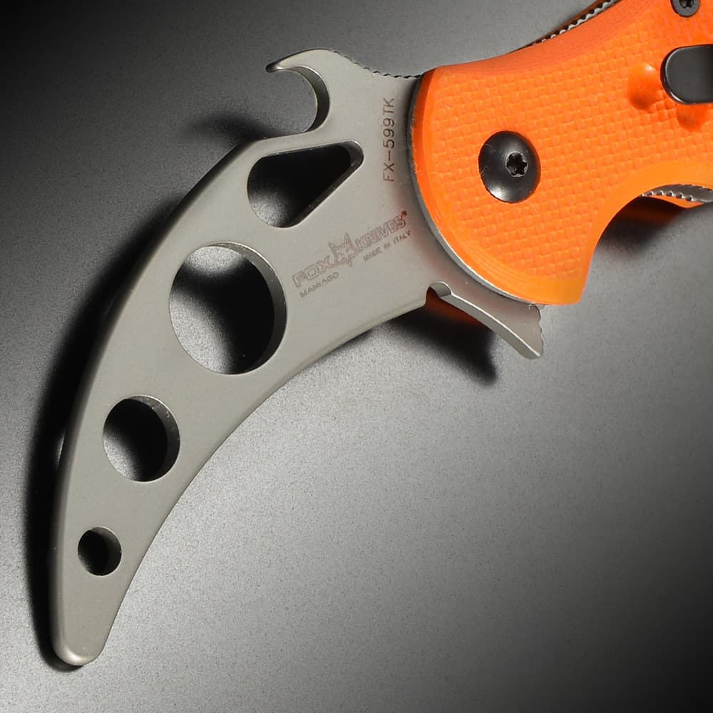 FOX KNIVES トレーニングナイフ Small Karambit Trainer 599TK