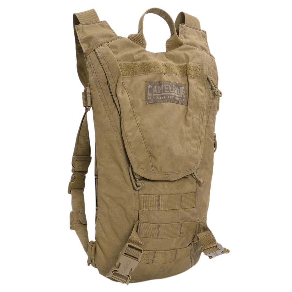 オランダ軍放出品 ハイドレーションキャリア CAMELBAK製 コヨーテタン