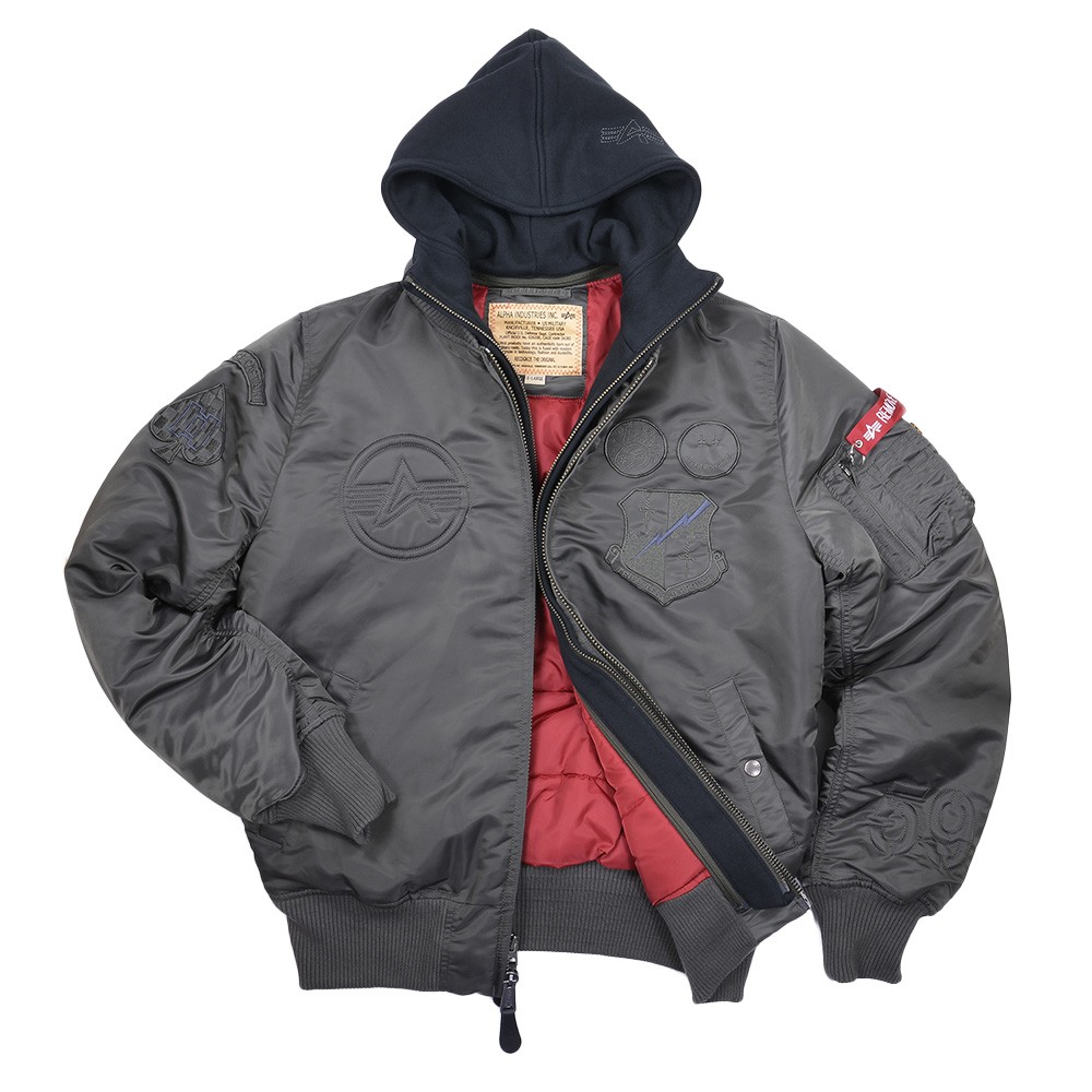 ALPHA MA-1 フライトジャケット D-TEC RP.グレー | ミリタリーショップ