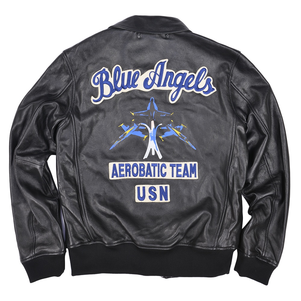 AVIREX レザージャケット ブルーエンジェルス チーム 6161059