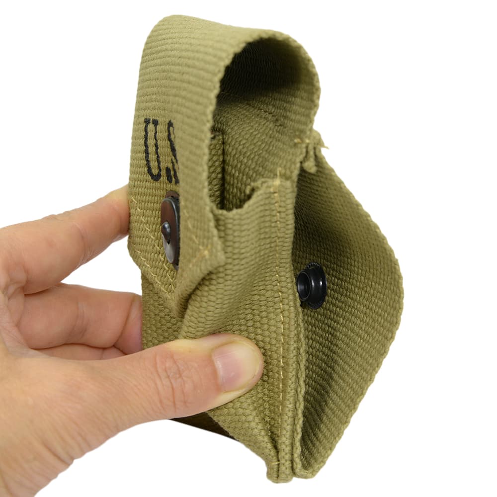 ダブルマガジンポーチ M1911 .45ACP弾用 復刻品 アメリカ軍 WW2