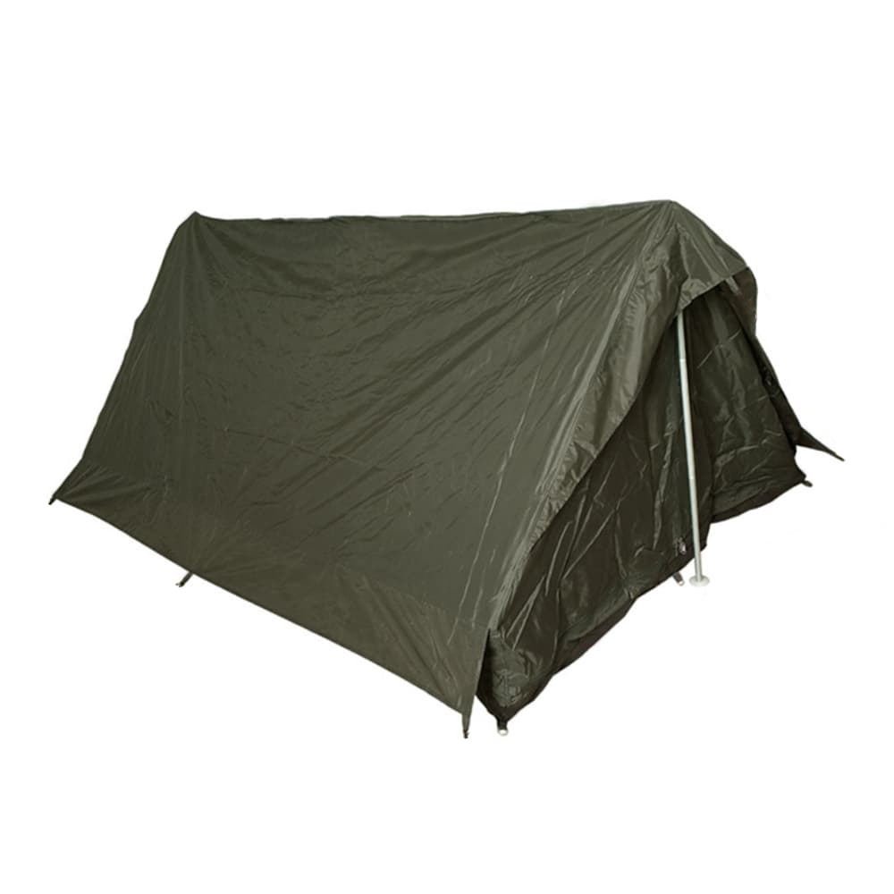 フランス軍放出品 F1テント 2人用 オリーブドラブ 軍幕 ナイロン生地