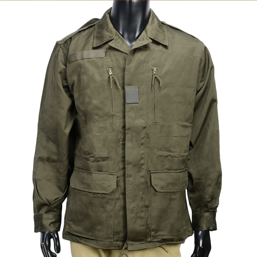 フランス軍放出品 ミリタリージャケット M64 サテン300製 パッチ