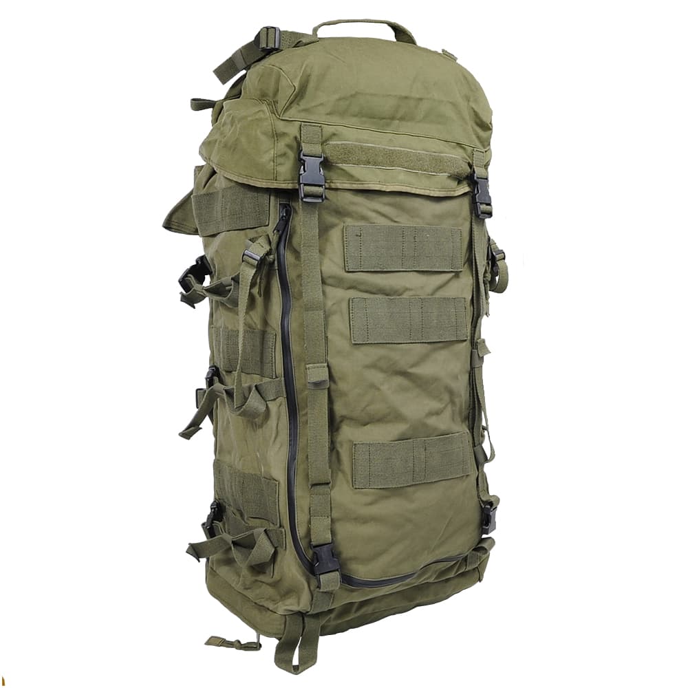 オーストリア軍放出品 バックパック 大型 70L 雨蓋着脱可能 ナイロン製