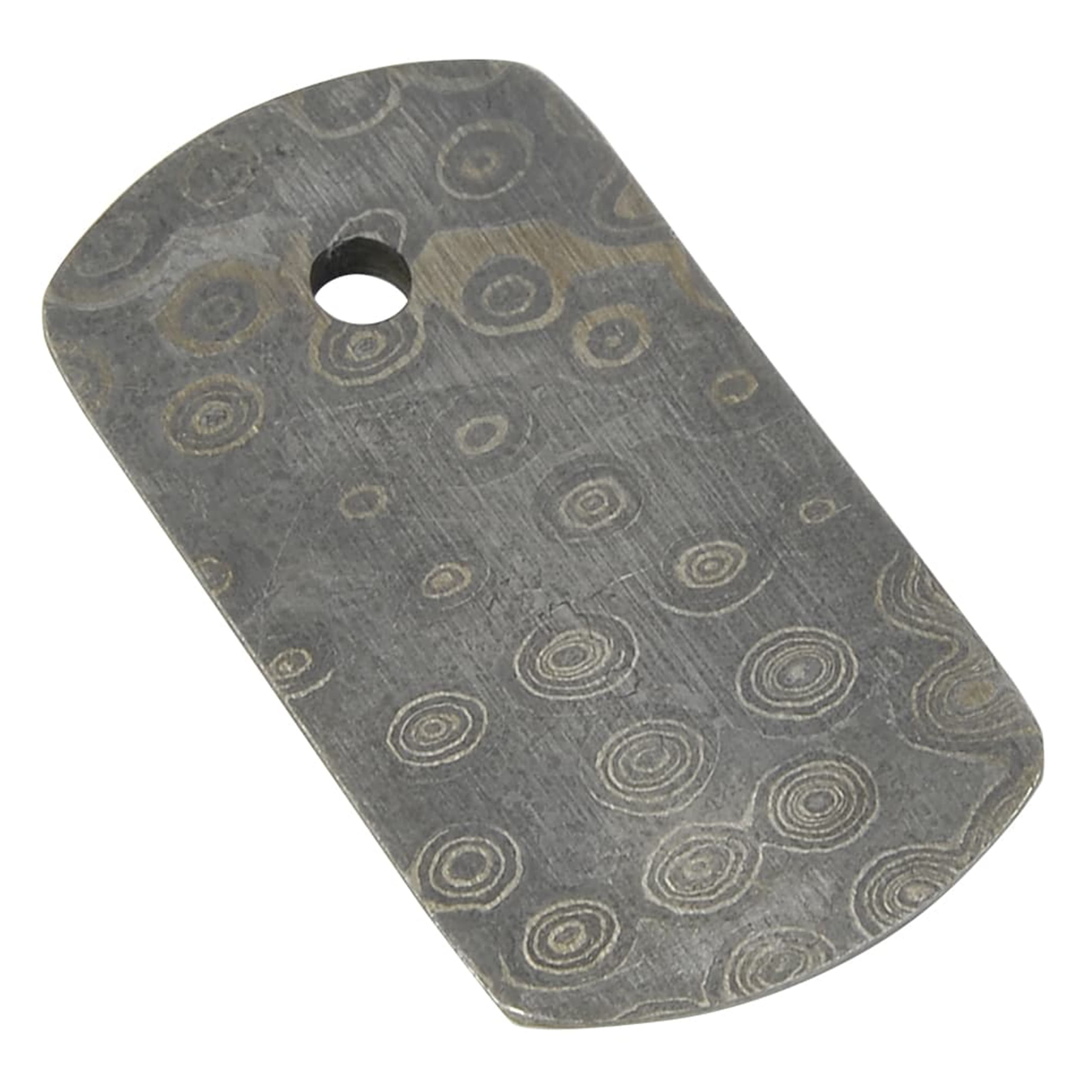 ドッグタグ GRINDWORX ダマスカス鋼製 | ミリタリーショップ レプマート