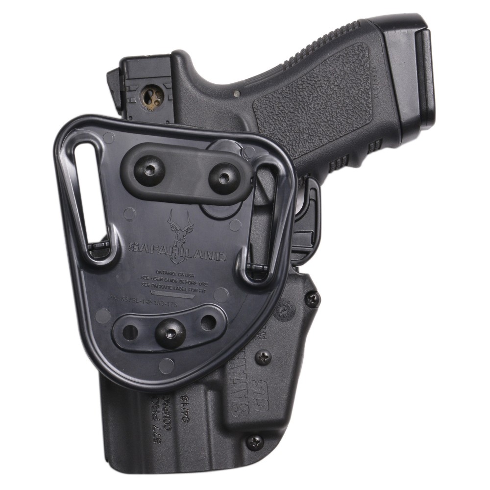safariland 実物 小型ピストル用 本革レザーショルダーホルスター