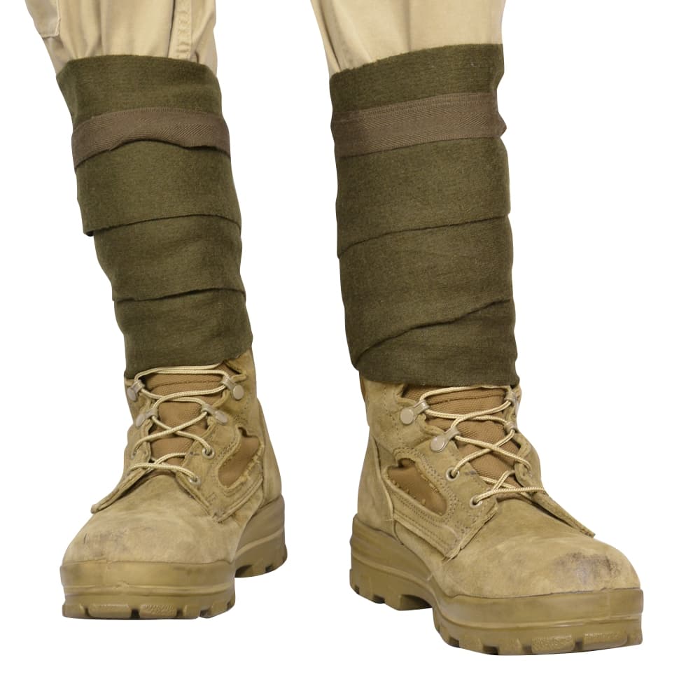 ベルギー軍放出品 ゲートル 巻脚絆 ウール製 | ミリタリーショップ