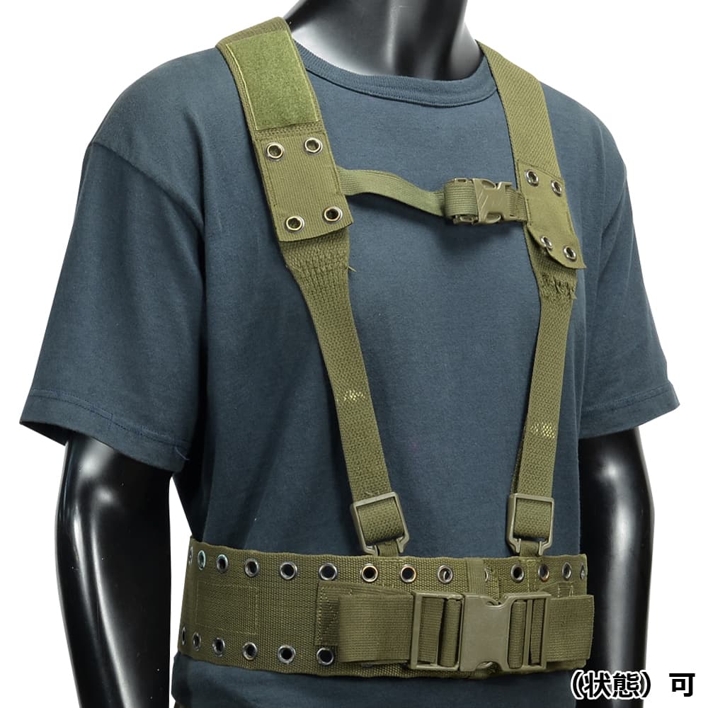 ドイツ軍放出品 サスペンダー&ベルトセット S95 装備 | ミリタリー