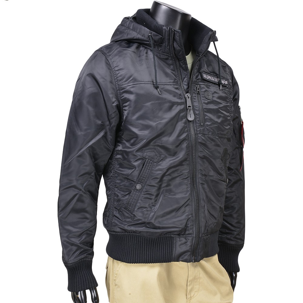 ALPHA ジャケット HOODED RIB TA1049 | ミリタリーショップ レプマート