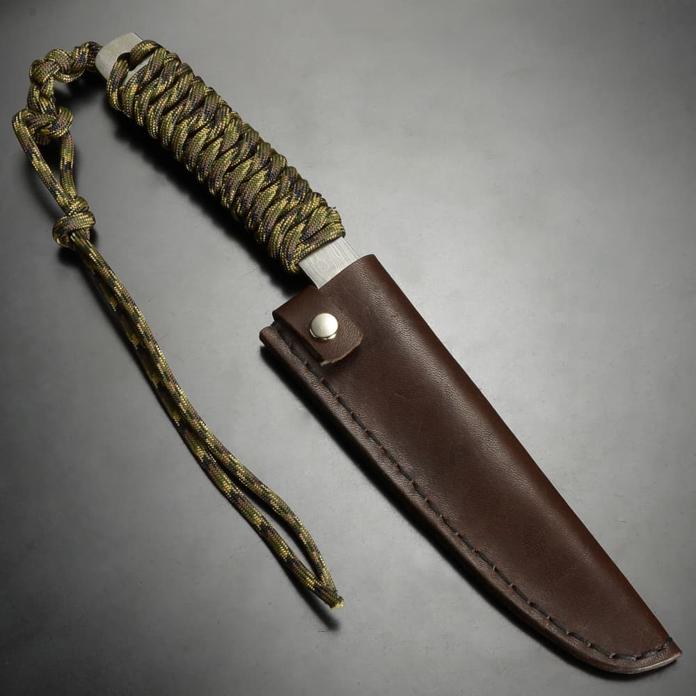 興梠房興日本刀鍛錬場 カスタムナイフ 玉鋼製ブレード 折り返し鍛錬6回