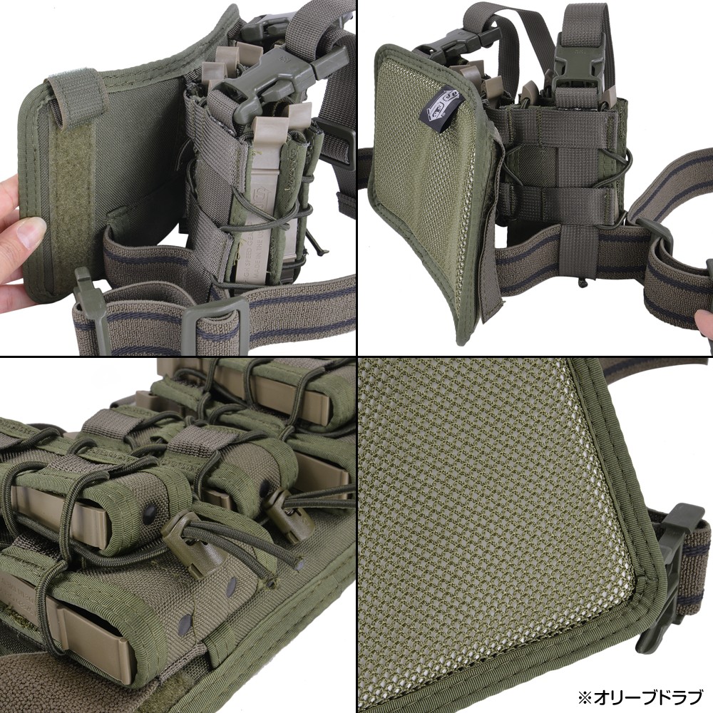 HSGI ライフル&拳銃用マグポーチ TACO レッグリグ V1 M4/AK/7.62mm/9mm