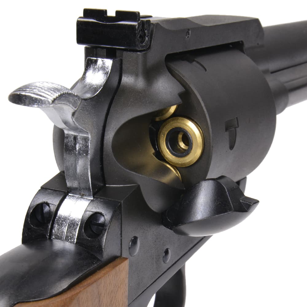 マルシン ガスガン Super Blackhawk 7.5インチ ブラック HW 木製