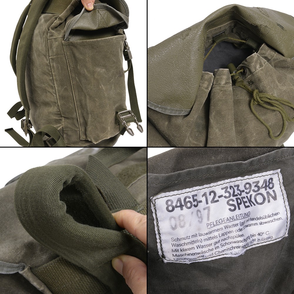 ドイツ軍放出品 リュックサック 山岳部隊 OD 西ドイツ | ミリタリー
