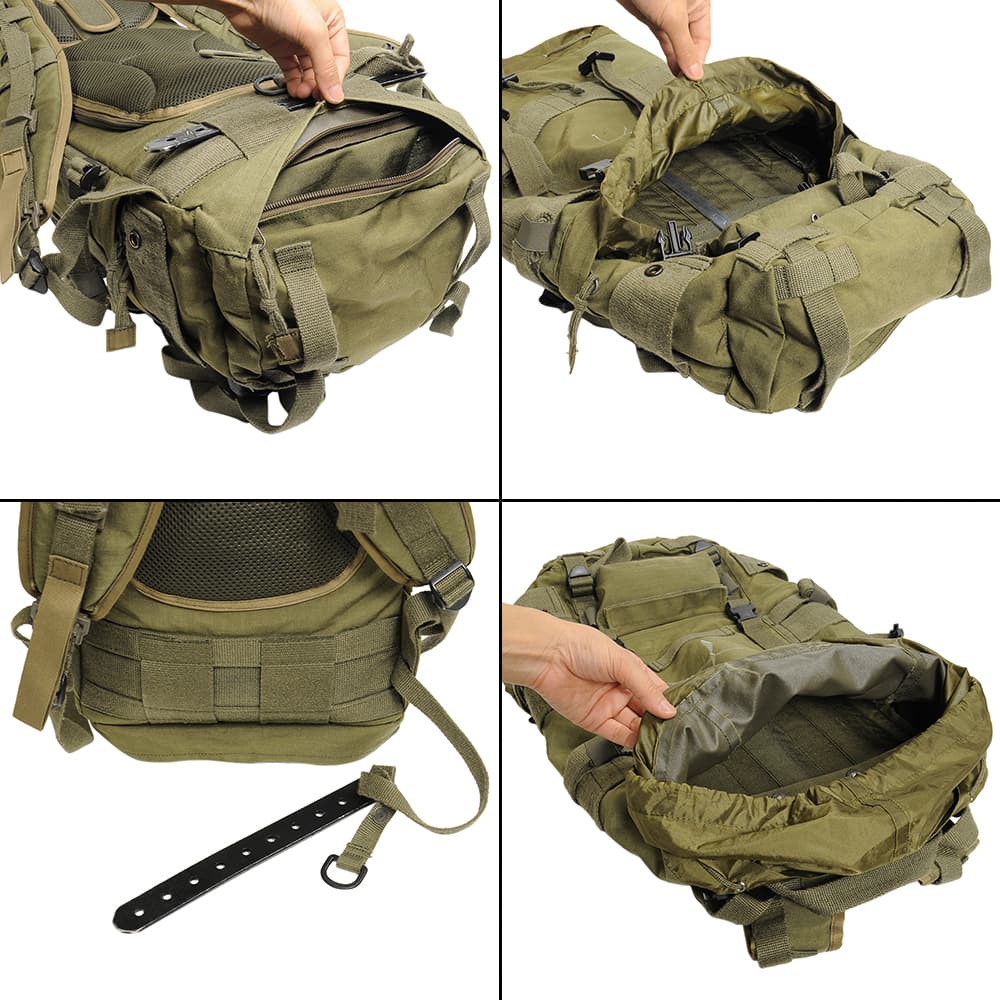 オーストリア軍放出品 バックパック KAZ 03 80L 金属フレーム