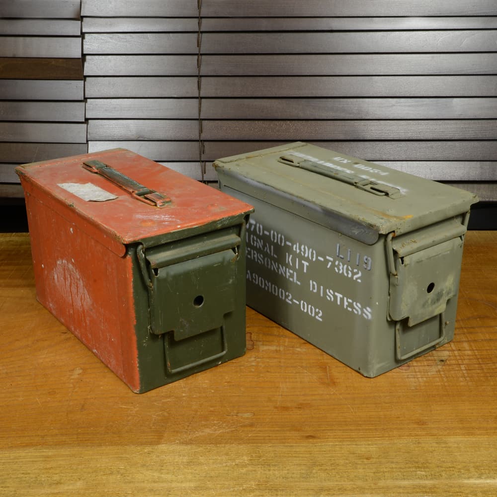 米軍放出品 アモカン M2A1 Cal.50/5.56 弾薬箱 | ミリタリーショップ
