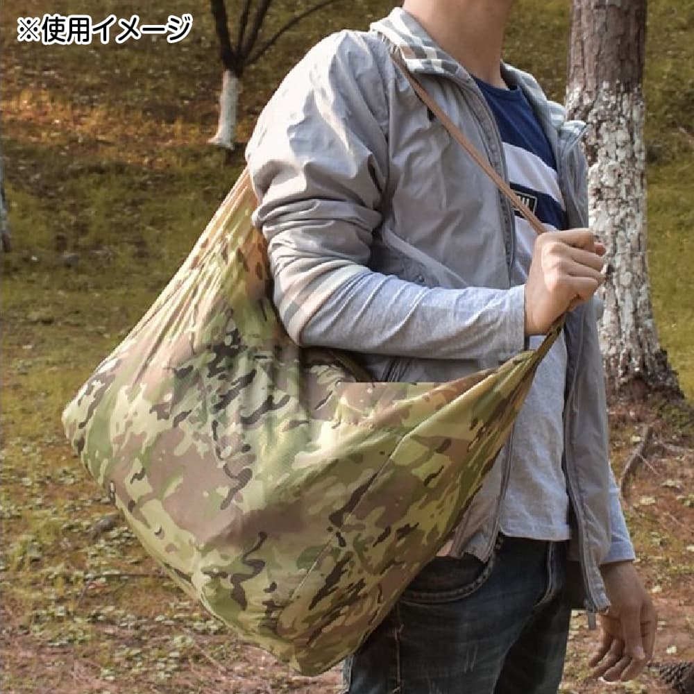 ショルダーバッグ 大容量 ポケッタブル 防水 マルチカム | ミリタリー