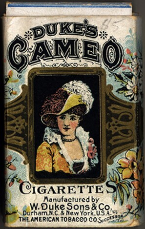 Duke's Cameo Cigarettes / Emergence of Advertising in America