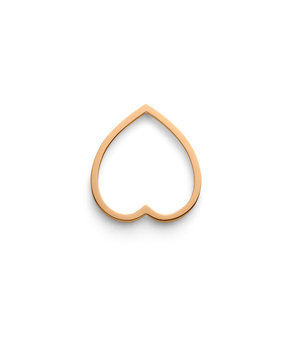 REPOSSI/レポシ通販 | アンティフェール ハート ミニピアス 18KPG