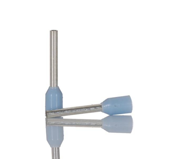 RS PRO | RS PRO Insulated Crimp Bootlace Ferrule, 8 mm Pin Length