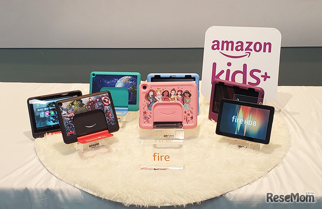 新Fire HD 8シリーズ発売…Amazon Kids+にディズニー教育コンテンツ拡充