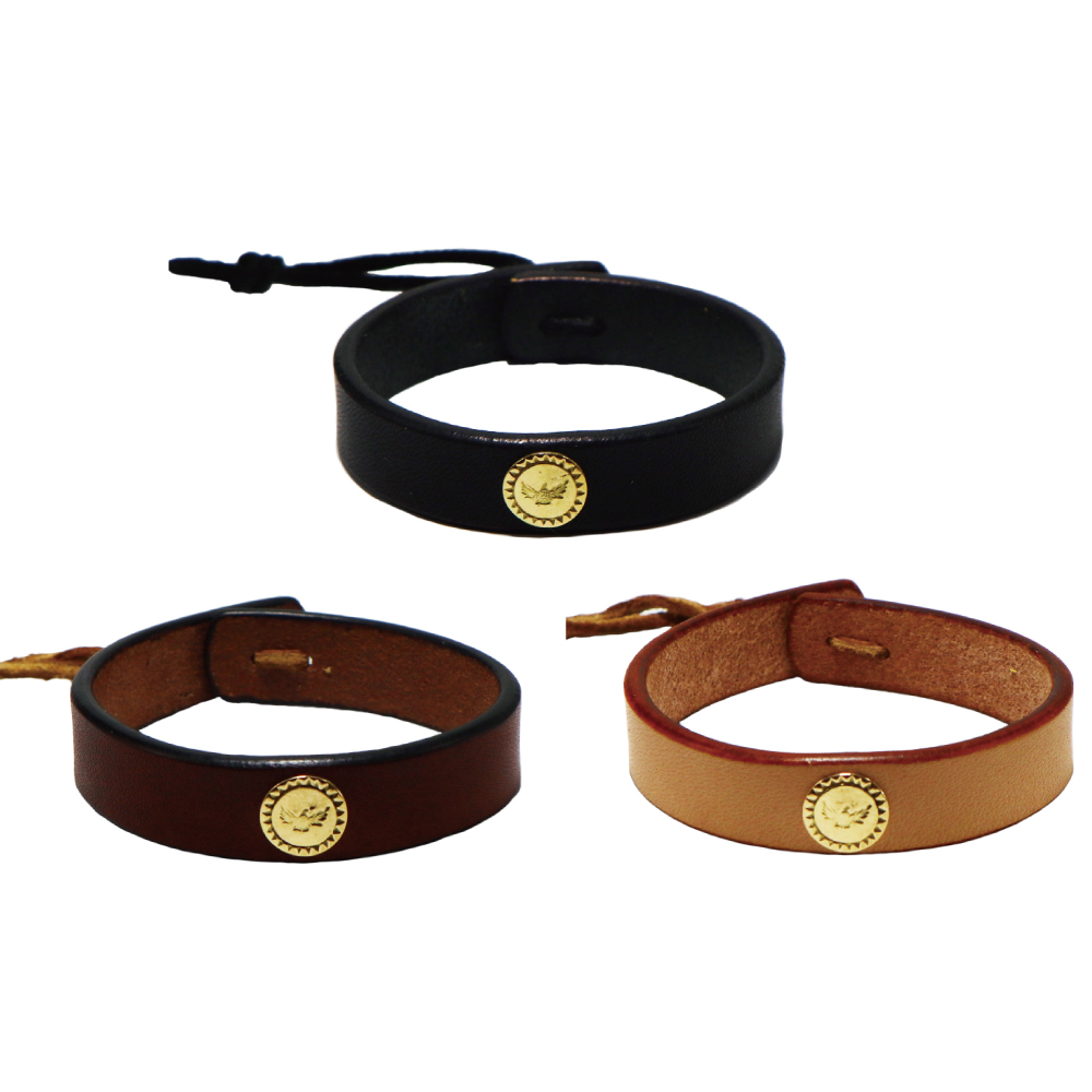 TADY&KINGK18イーグル付きレザーブレスレット ALL ITEM TADY＆KING