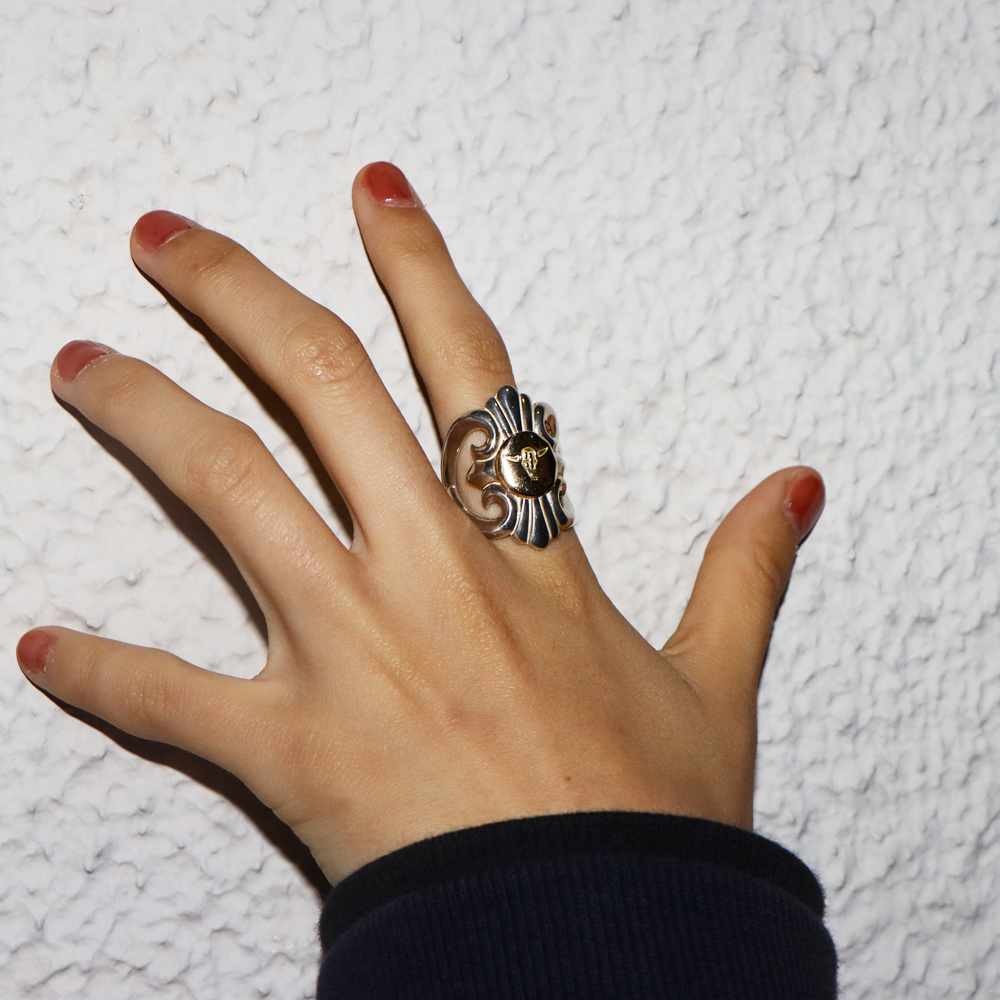 TADY&KINGキャストリングK18付き M Ring TADY＆KING ONLINE STORE