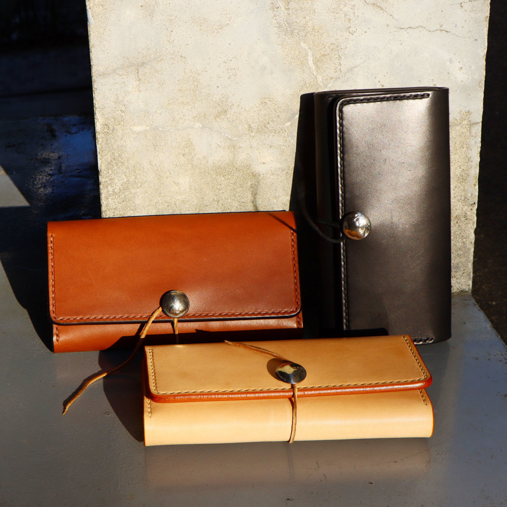 TADY&KINGTADY Leatherロングウォレット 3つ折り 栃木レザー