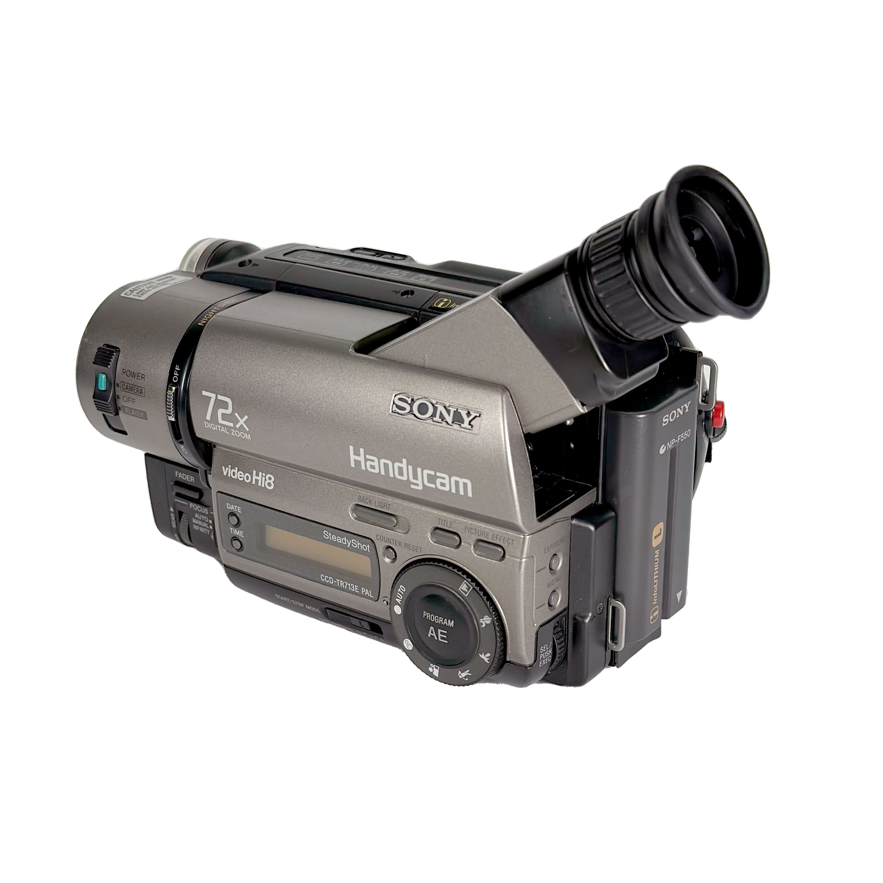 Sony Handycam CCD-TR713E Video 8 Camcorder – Retro Camera Shop