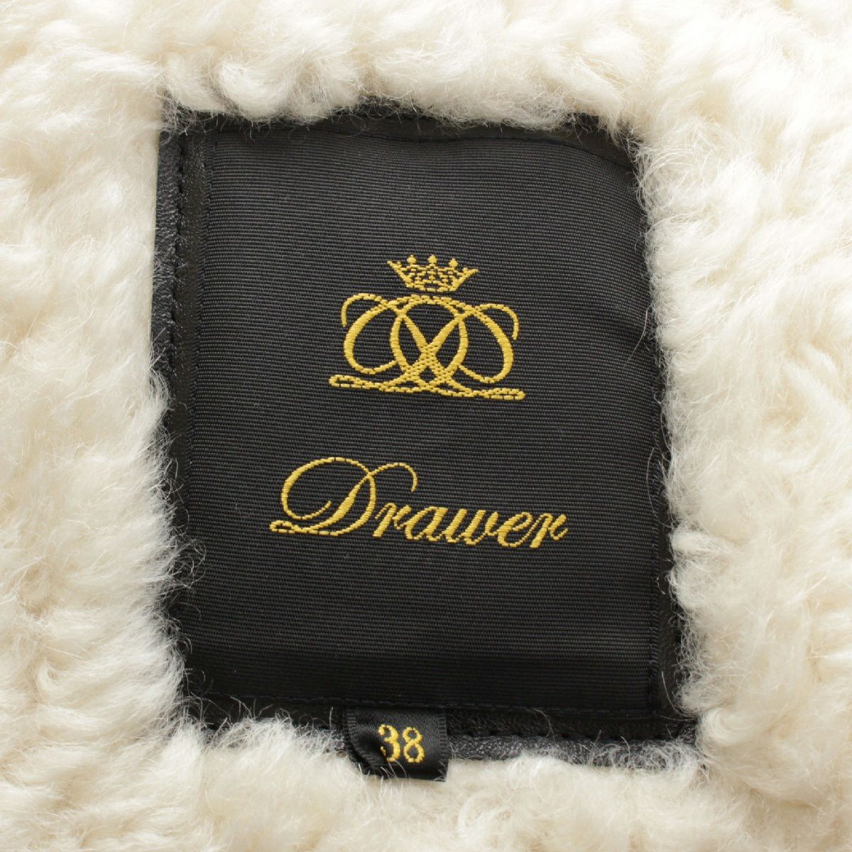 ドゥロワー ムートン レザー 青山店15周年限定 ダブル ライダース