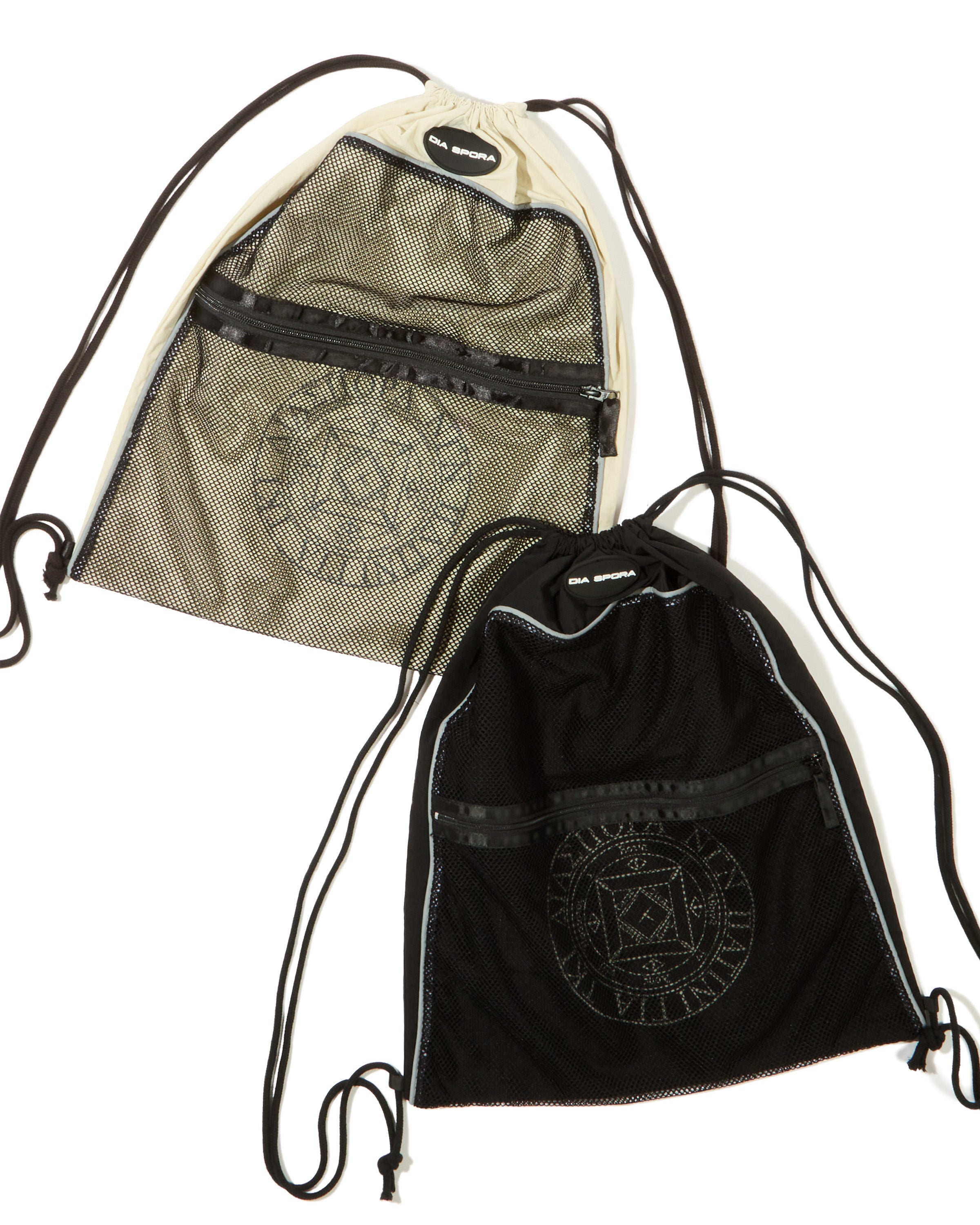 DIASPORA SKATEBOARDS MESH KNAPSACK(BLACK/SAND) – Re'verth ONLINE SHOP