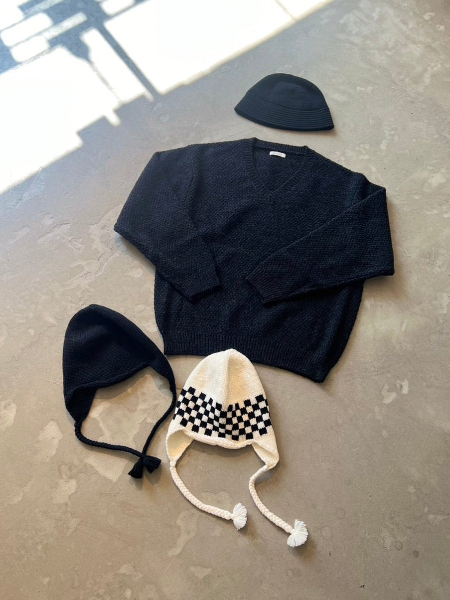 VAINL ARCHIVE/AZIZ-V(BLACK) – Re'verth ONLINE SHOP