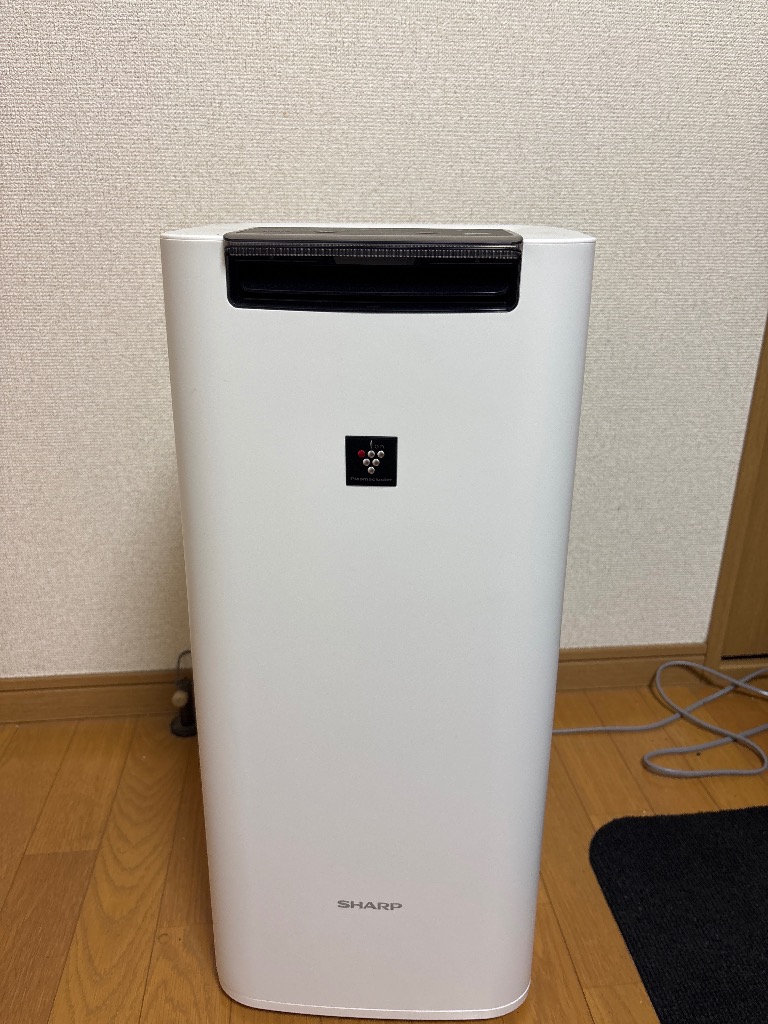 プラズマクラスター シャープ 加湿空気清浄機 KI-RS40-W ホワイト