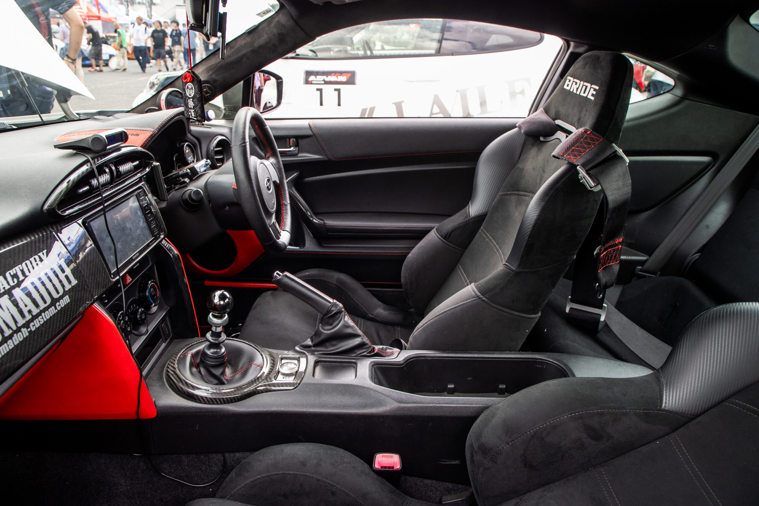 リクライニングシートで軽量化もなしのストリート仕様BRZターボで1分