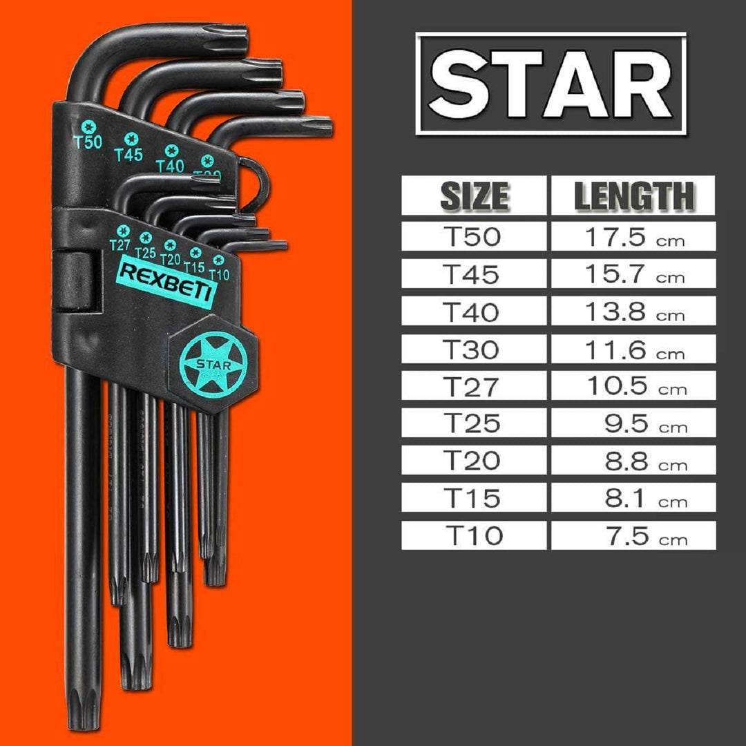 REXBETI Hex Key Allen Wrench Set