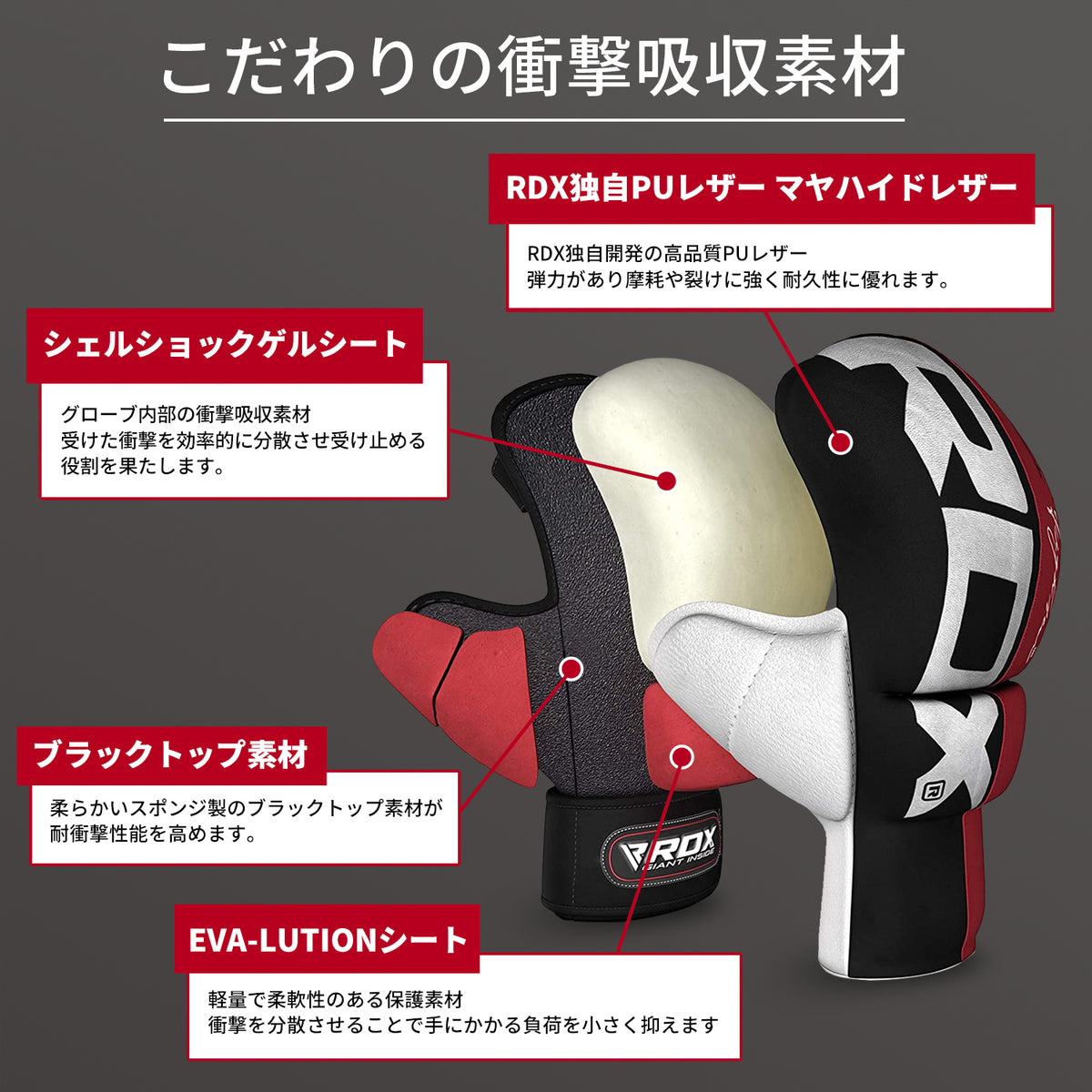 RDX グラップリンググローブT6｜RDX® SPORTS JAPAN公式ストア