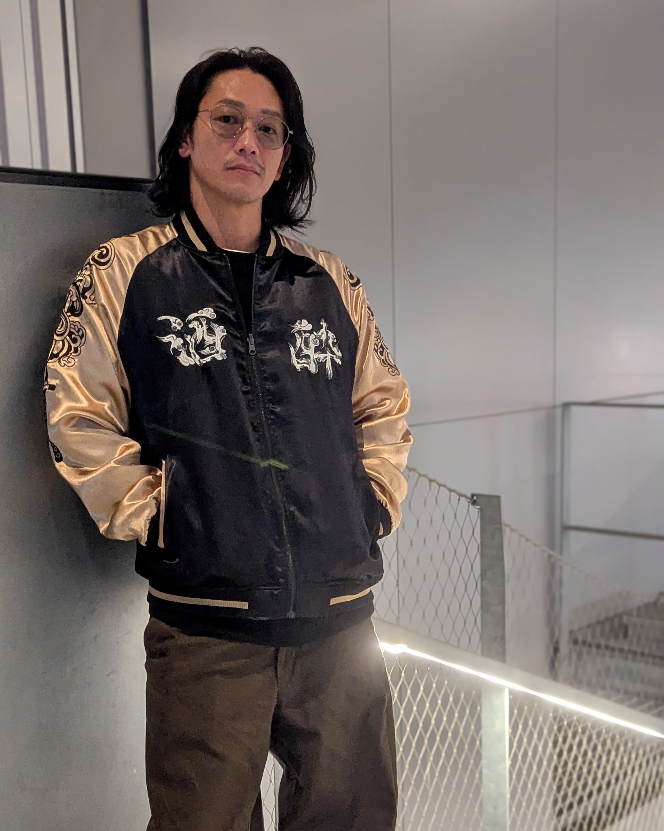 YOIDORE】忍者と刀 リバーシブルスカジャン (815100) – ring official