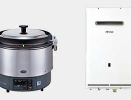 ガスファンヒーター － リンナイ