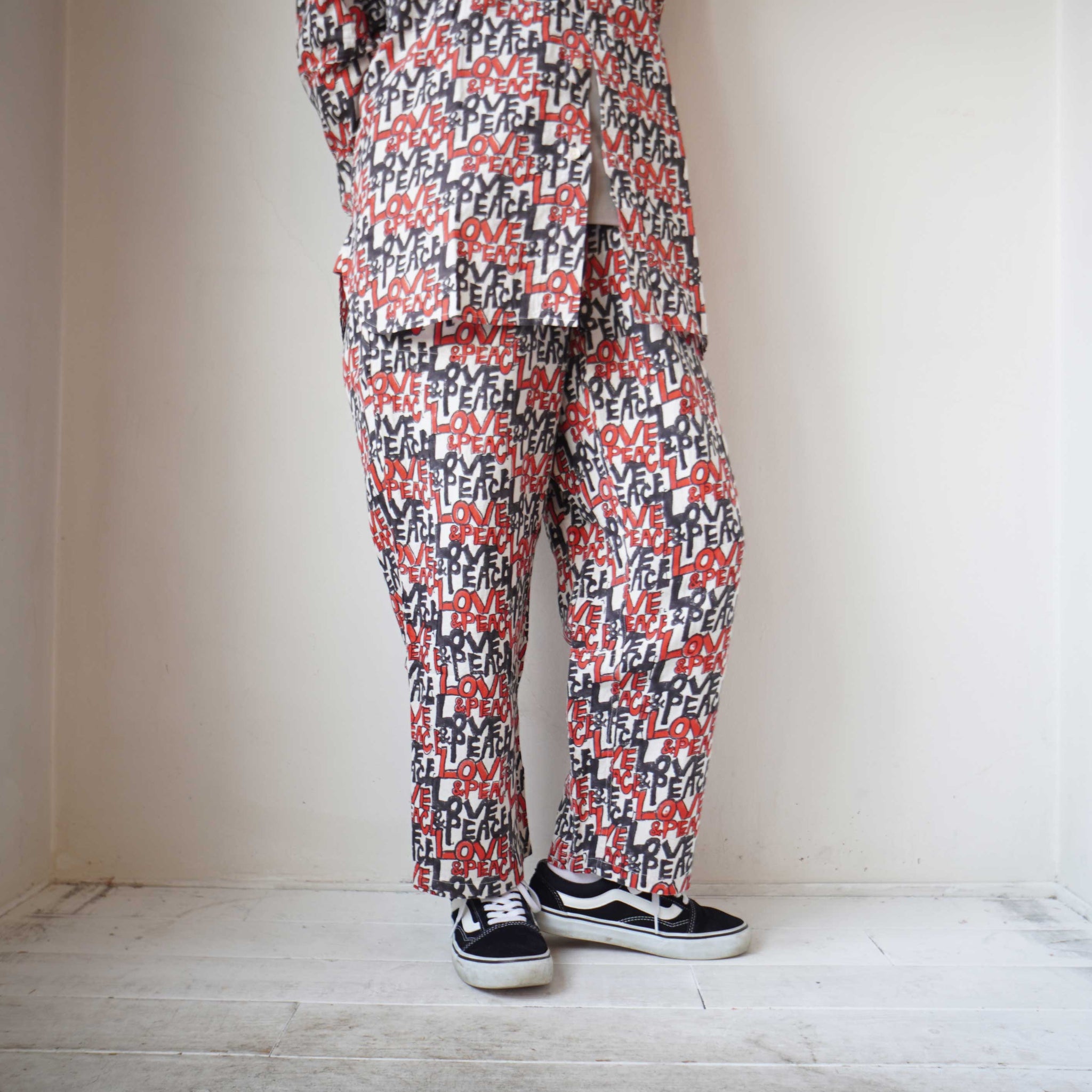 TIGRE BROCANTE(ティグルブロカンテ) LOVE＆PEACEタゴサクパンツ